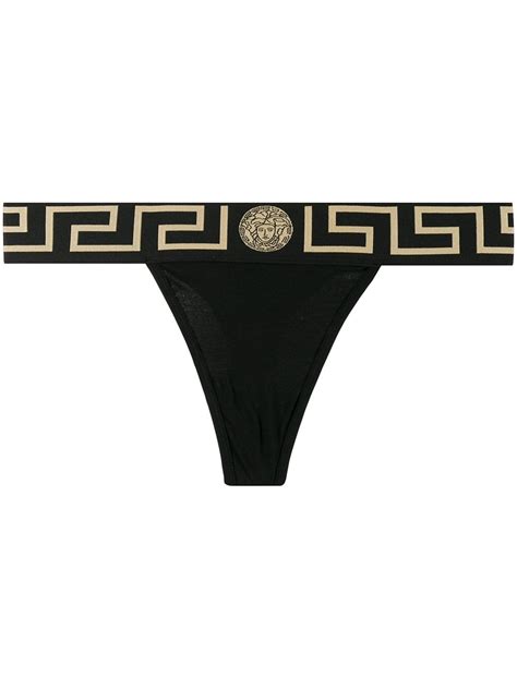 versace lingerie.|versace thong underwear.